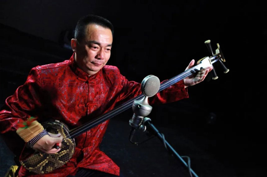 陕北说书的乐器