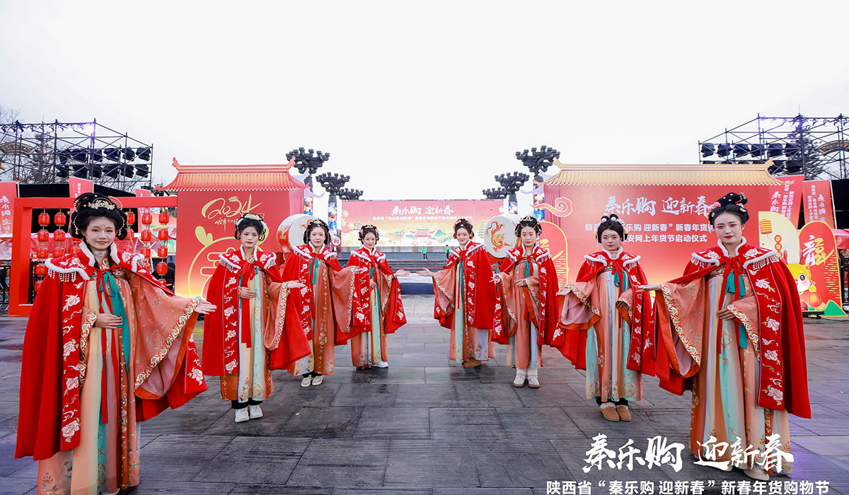 新春年货购物节暨西安网上年货节启动仪式