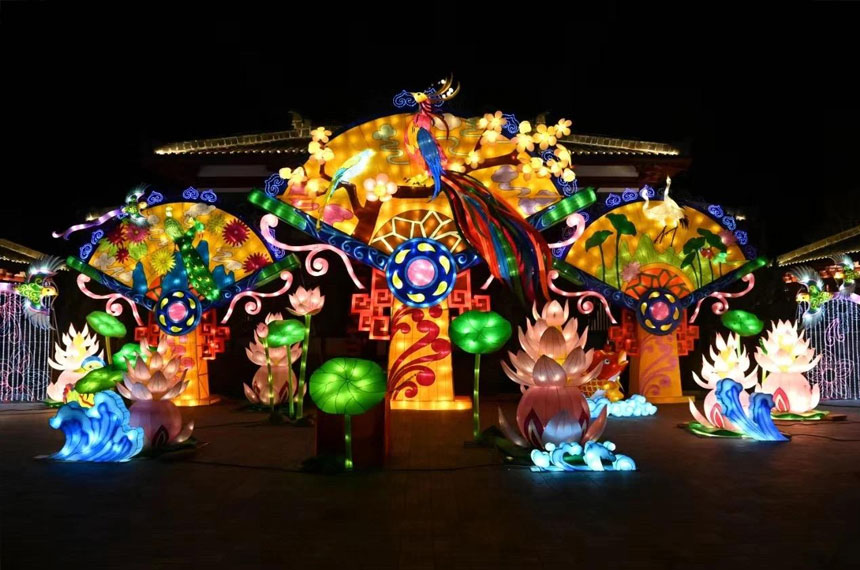 西安花灯彩灯灯展服务公司