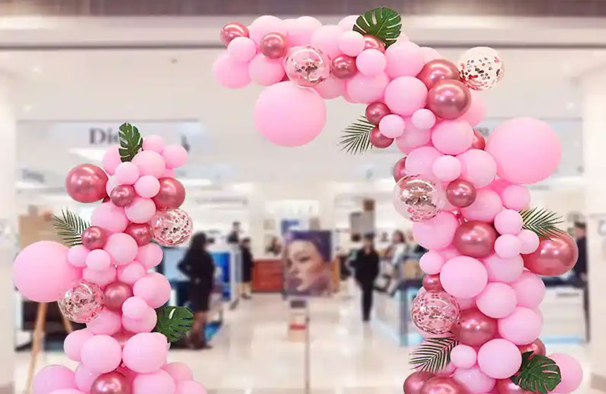 赛诺美气球装饰