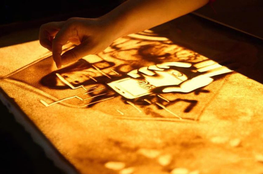 年会沙画表演一场大概多钱?